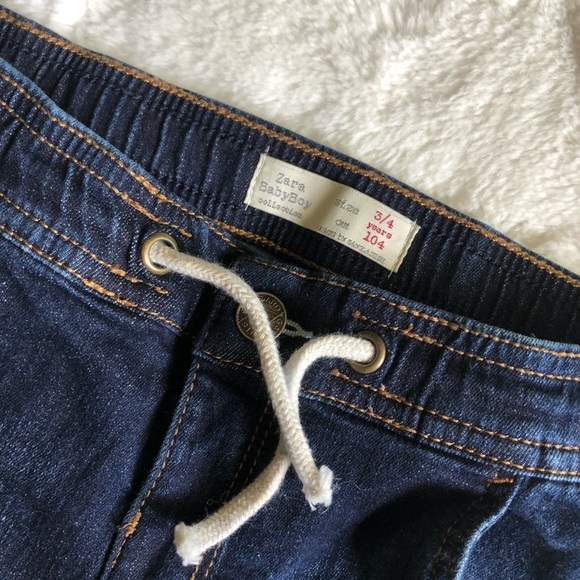ZARA Boys blue jeans size 3/4 - Picture 4 of 4